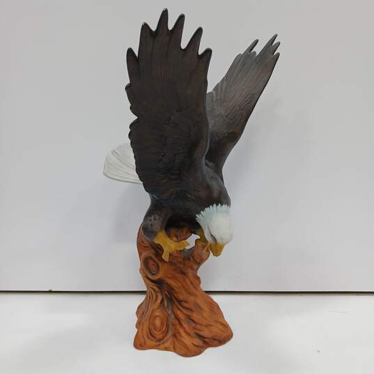 SSP 16" Ceramic Eagle Sculpture image number 1