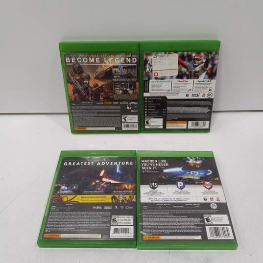 Bundle of 4 Xbox One Games image number 2