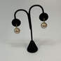 Designer Kate Spade Gold-Tone Fashionable Sea Pearl Drop Earrings image number 1