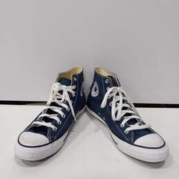 Converse All-Star Chuck Tayler Navy Lace-Up High Top Sneakers Size 10