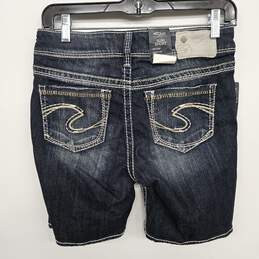 Mid Rise Blue Jean Shorts alternative image