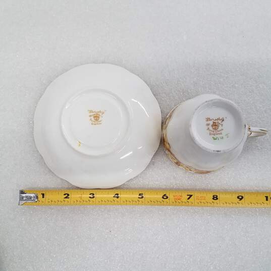 VTG. Royal Albert Dorothy Tea Set Bone China Cup & Saucer image number 4