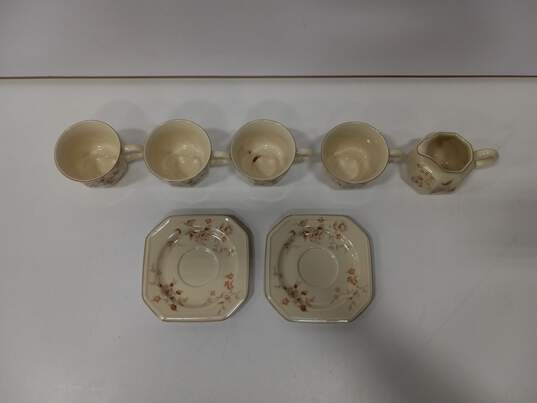 Mikasa Teacup, Saucer, & Creamer Set image number 2