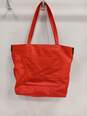 Sack Fifth Avenue Red Shoulder Tote Handbag image number 2
