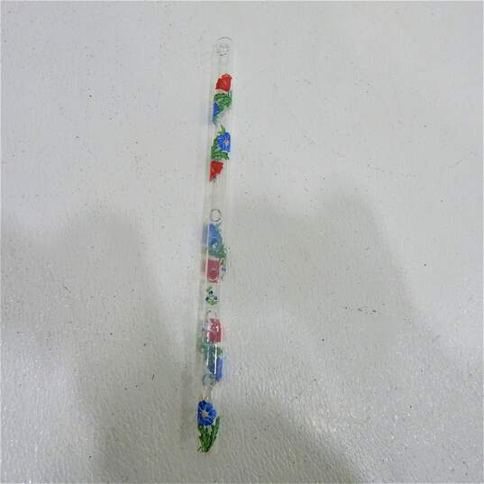 Hall Crystal Flutes Brand 0112/Poppy Model Key of C Glass Piccolo w/ Original Box image number 2