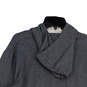 Mens Gray Drawstring Long Sleeve Pullover Hoodie Size Large Tall image number 4