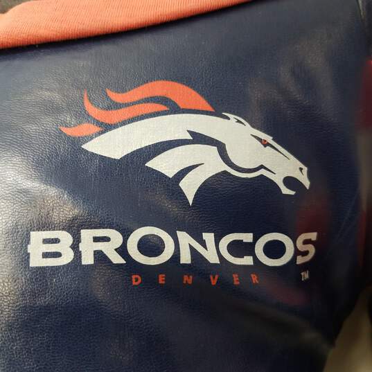 Denver Broncos Large Bulldog Plush image number 1