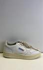 Autry White Sneaker Casual Shoe Women 9.5 image number 1