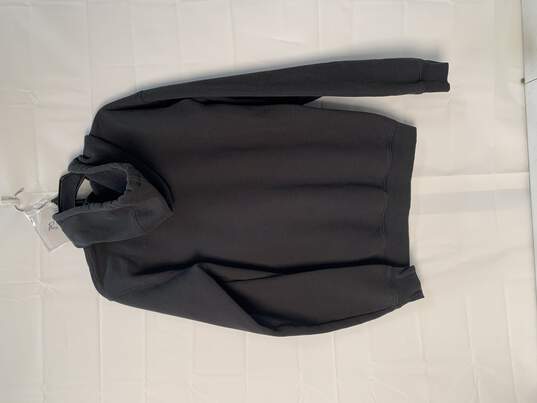 Men's Black Carhartt Pull Over Hoodie Size: Small image number 1