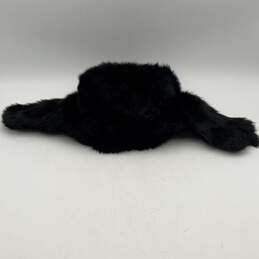 Mad Bomber Mens Black Rabbit Fur Winter Ushanka Trapper Hat Size XL alternative image