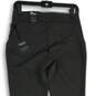 NWT Womens Dark Gray Elastic Waist Bootcut Leg Ankle Pants Size Small image number 4