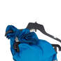 Womens Blue Embellished One Shoulder Back Zip Ruched Mini Dress Size S/C image number 4