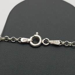 Milor Sterling Silver Chain Link 6 3/4" Bracelet 1.9g alternative image