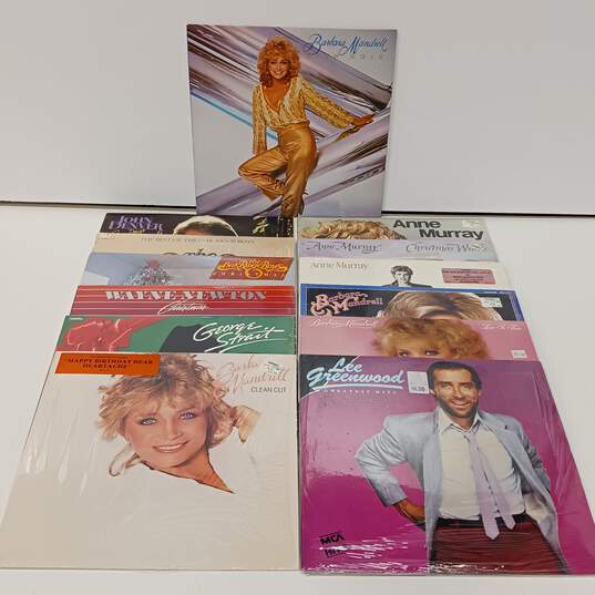 BUNDLE OF 13 COUNTRY ALBUMS/RECORDS image number 1