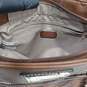 Women's Brown Leather Nicole By Nicole Miller Purse image number 4