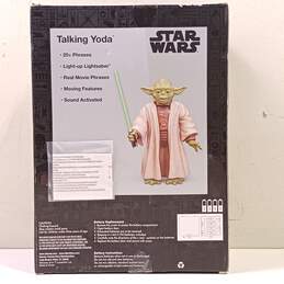 Disney Parks Star Wars Talking Yoda Action Figure w/Box alternative image