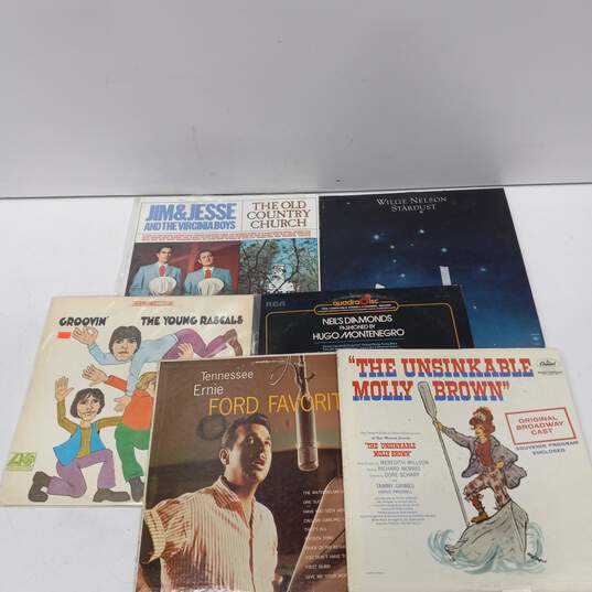 Lot of 12 Assorted Vinyl Records image number 3