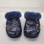 UGG Women's Cluggette Blue Sequin Mules Slip On Shoes Size 5 image number 2