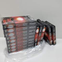 x14 VTG. Assorted Lot Sealed Untested* TDK HS 6 & 8 Hours VHS Tapes alternative image
