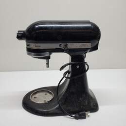 Untested Classic Kitchen Aid Mixer Model K45SSOB Black