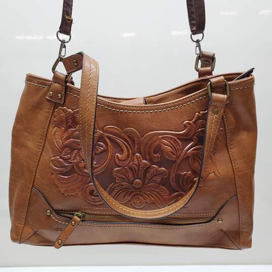 Born, Women’s Brown Leather Shoulder Handbag image number 2