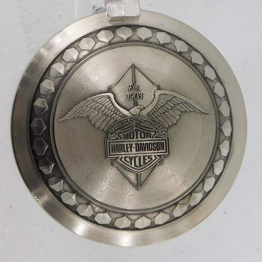 Harley Davidson Lidded Medallion Pilsner Beer Stein image number 5
