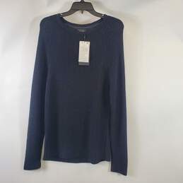 Zara Men Black Knitted Sweater L NWT