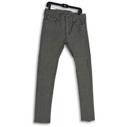 Levi's Womens 519 Gray Denim 5-Pocket Design Skinny Jeans Size 33x34