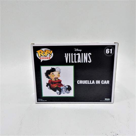 Funko Pop! Rides 61 Disney Villains - Cruella In Car (Hot Topic Exclusive) image number 2