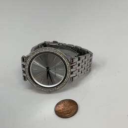 Designer Michael Kors Darci MK-3190 Silver-Tone Dial Analog Wristwatch