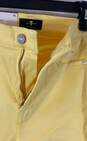 7 for all mankind Yellow Pants - Size X Small NWT image number 6