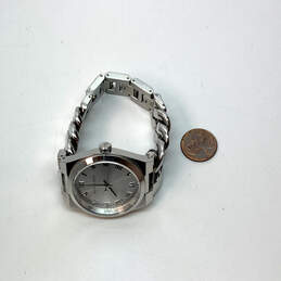 Designer Michael Kors MK-3392 Silver-Tone Channing Wristwatch W/ Dust Bag
