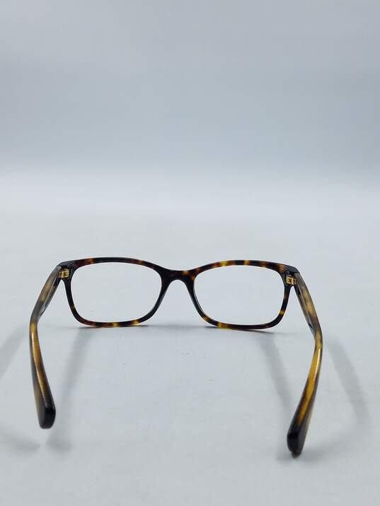 RALPH Ralph Lauren Tortoise Browline Eyeglasses image number 3