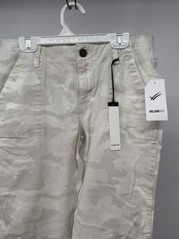 William Rast Womens Cream Camouflage Cargo Crop Pants Size 27 T-0545562-C alternative image