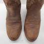 Double H Women's Daniela Brown Leather Round Toe Cowboy Boots Size 11M image number 3
