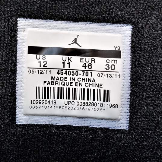 Mens Nike Air Jordan SC-2 Tour Yellow basketball shoes US size 12 image number 7