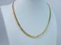 14k Yellow Gold Curb Chain Necklace 10.2g image number 2