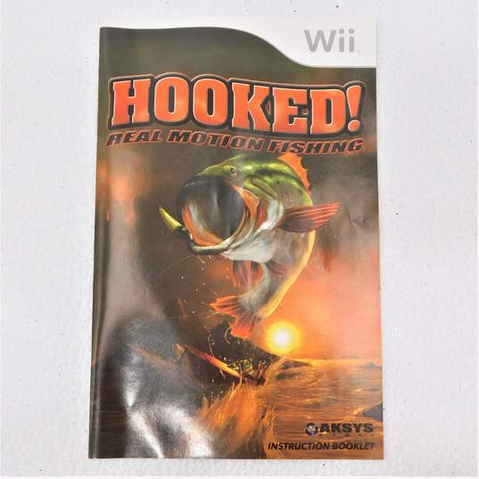 Nintendo Wii Hooked! Real Motion Fishing! CIB image number 4