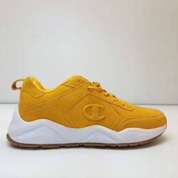Champion 93Eighteen Yellow Suede Men's Athletic Shoes Size 11