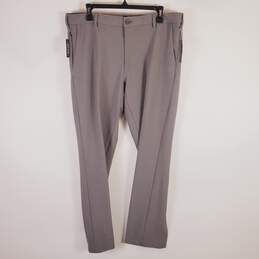 Van Heusen Men Gray Slim Dress Pants 33 NWT