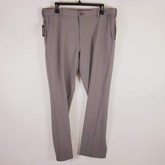 Van Heusen Men Gray Slim Dress Pants 33 NWT image number 1