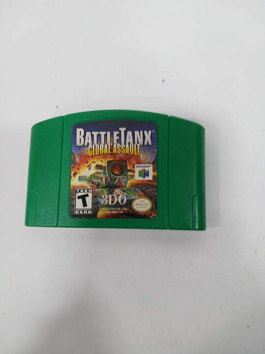 Nintendo 64 Battle Tanx Global Assault Video Game image number 1