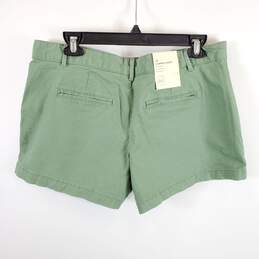 GAP Women Olive Green Shorts Sz 10 NWT alternative image