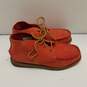 DANNER Mens Size 10D Red Nubuck Suede Gum Sole Wallabee Chukka Boots 37333 VEUC image number 6
