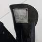 Ansi Biltrite Men's Black Leather Combat Boots Size 8 image number 6