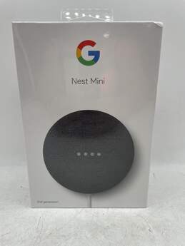 Google Nest Mini 2nd Generation Charcoal Assistant Smart Speaker Not Tested