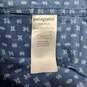 Patagonia Men's Blue Print Short Sleeve Button-Up Shirt Size S image number 5