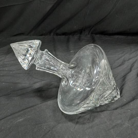 Decorative Clear Crystal Rolling Decanter image number 1