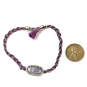 Designer Kendra Scott Silver-Tone Elaina Braided Friendship Charm Bracelet image number 2