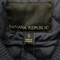 Banana Republic Women's Long Blue Snap Up Jacket Size S NWT image number 3